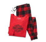 HARLEY-DAVIDSON WOMENS PONYTAIL BEANIE GIFT SET