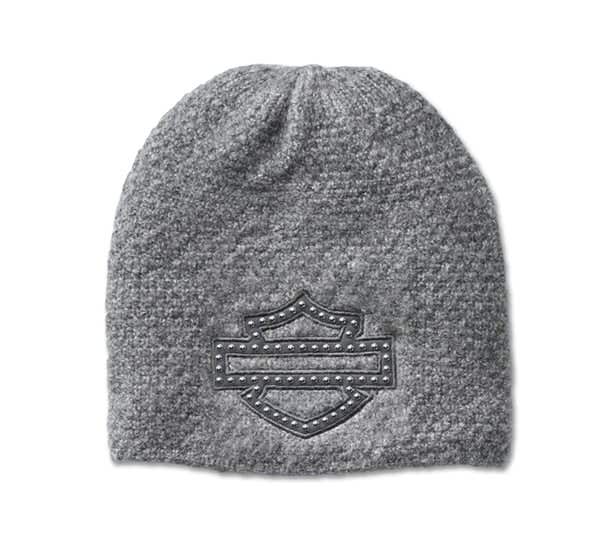HARLEY-DAVIDSON WOMENS BAR & SHIELD BEANIE