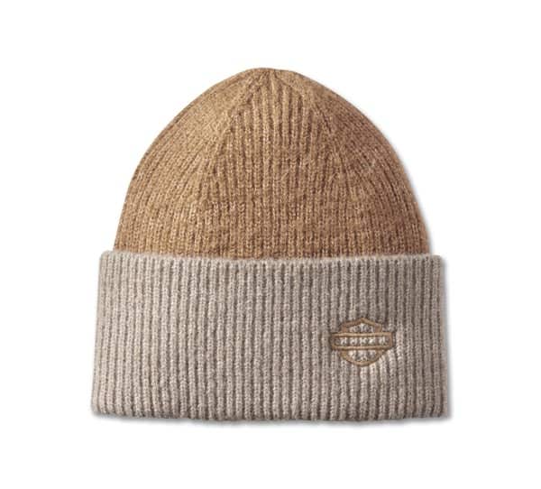 HARLEY-DAVIDSON WOMENS OPEN BAR & SHIELD BEANIE
