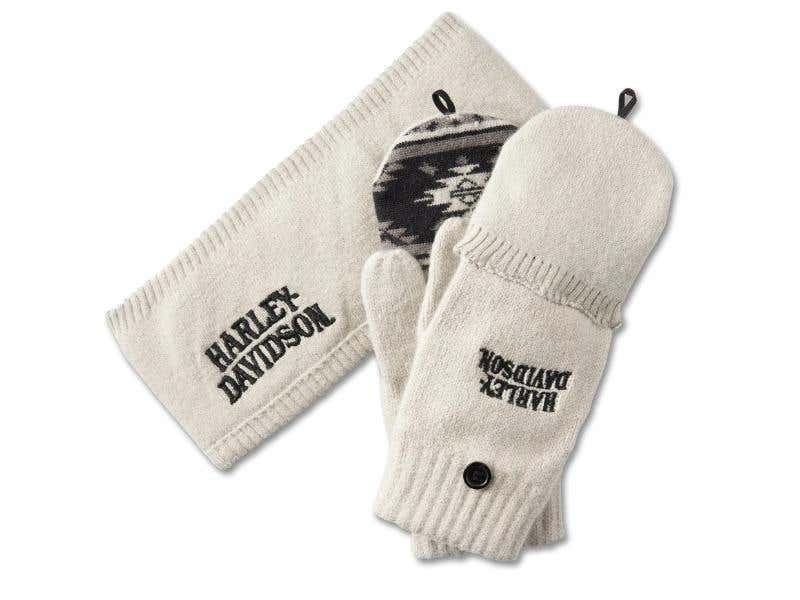 HARLEY-DAVIDSON WOMENS HARLEY-DAVIDSON EAR WARMER GIFT SET