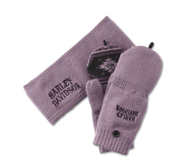 HARLEY-DAVIDSON WOMENS HARLEY-DAVIDSON EAR WARMER GIFT SET