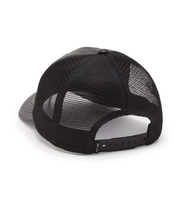 HARLEY-DAVIDSON WOMENS BLING BAR & SHIELD LEATHER TRUCKER CAP