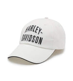 HARLEY-DAVIDSON WOMENS ESSENTIAL ARCHED FONT PONYTAIL CAP