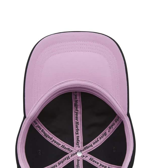 HARLEY-DAVIDSON WOMENS ROSE & THORN STRAPBACK CAP