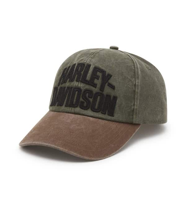 HARLEY-DAVIDSON MENS ARCHED FONT PANHEAD FITTED CAP