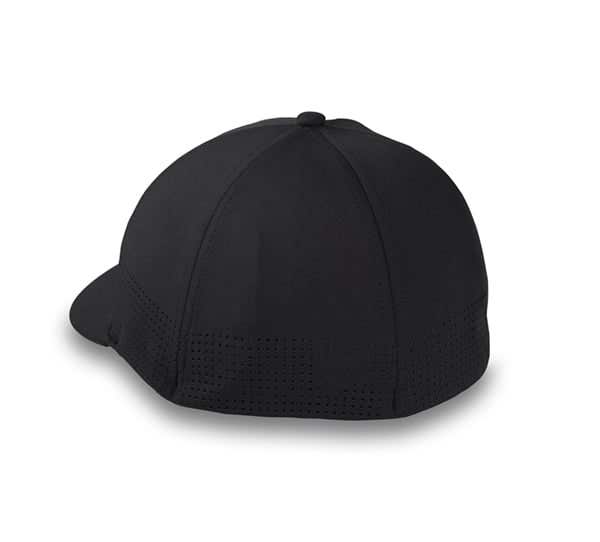 HARLEY-DAVIDSON MENS BAR & SHIELD PERFORMANCE STRETCH-FIT CAP