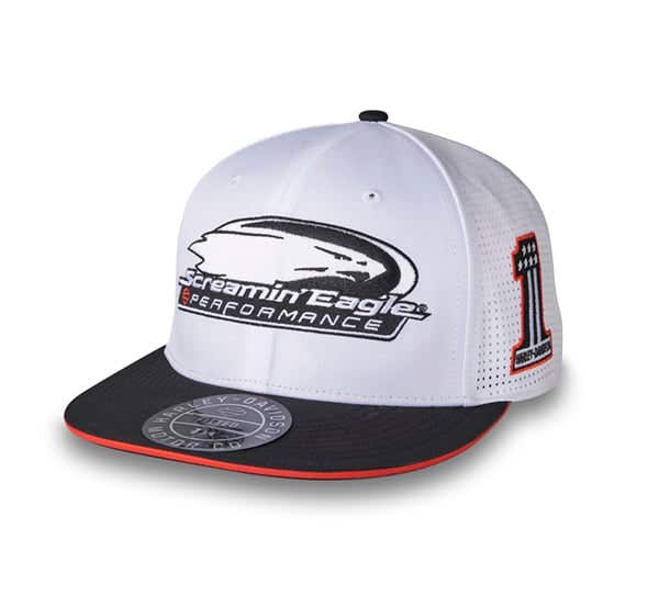 HARLEY-DAVIDSON MENS SCREAMIN EAGLE  FITTED BASEBALL CAP