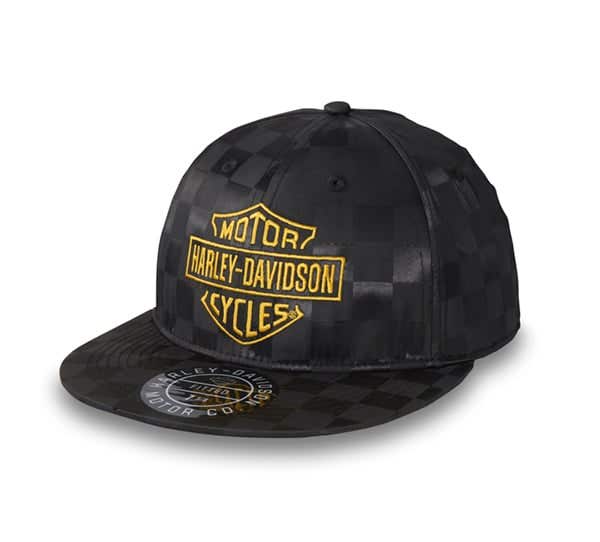 HARLEY-DAVIDSON MENS WIDE OPEN THROTTLE BACK FITTED CAP