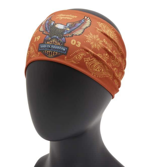 HARLEY-DAVIDSON WOMENS NEON EAGLE HEADBAND