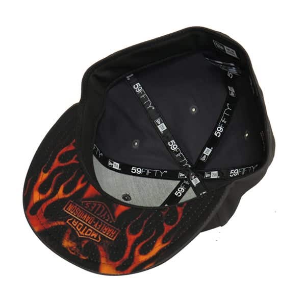 HARLEY-DAVIDSON MENS 59FIFTY  BAR & SHIELD FITTED CAP