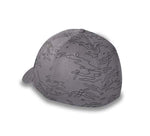 HARLEY-DAVIDSON MENS ENFLAME BAR & SHIELD STRETCH-FIT BASEBALL CAP