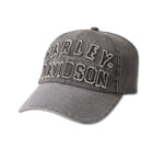 HARLEY-DAVIDSON MENS STAPLE STRETCH FIT CAP