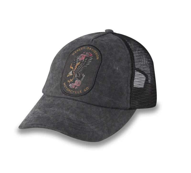 HARLEY-DAVIDSON WOMENS AMERICAN TRADITIONAL TRUCKER CAP