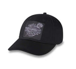 HARLEY-DAVIDSON WOMENS ILLUMINATE BAR & SHIELD PONYTAIL CAP