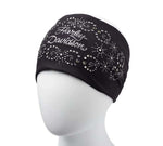 HARLEY-DAVIDSON WOMENS STUDDED OUT PERFORMANCE HEADBAND