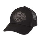 HARLEY-DAVIDSON WOMENS CHAMPION CLUB TRUCKER CAP - COLORBLOCKED
