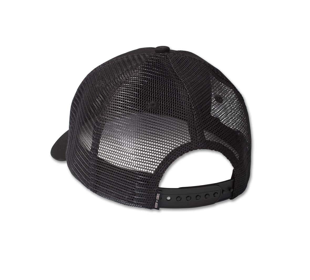 HARLEY-DAVIDSON WOMENS CHAMPION CLUB TRUCKER CAP - COLORBLOCKED