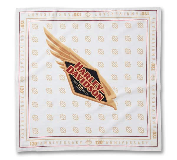 HARLEY-DAVIDSON WOMENS 120TH ANNIVERSARY SPEEDBIRD BANDANA