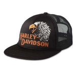 HARLEY-DAVIDSON MENS PARADISE CITY TRUCKER CAP