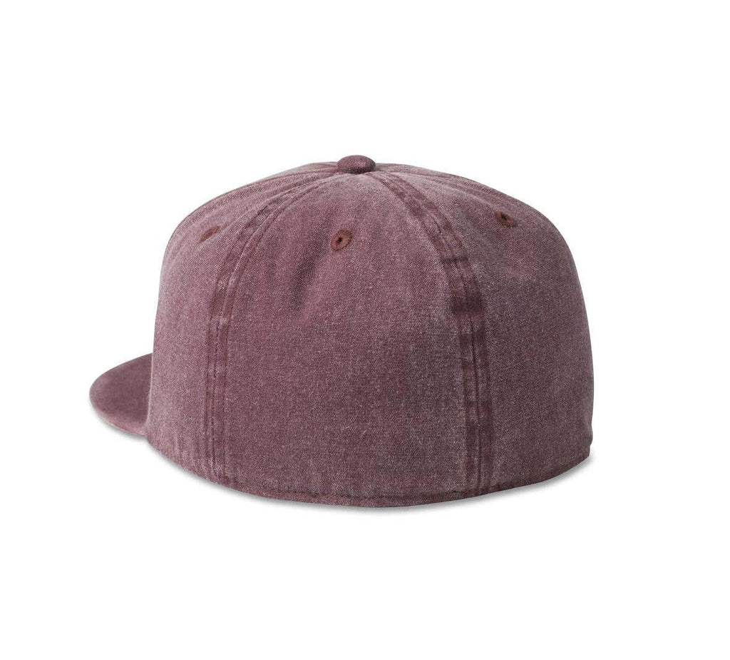 HARLEY-DAVIDSON MENS BAR & SHIELD WASHED FITTED CAP