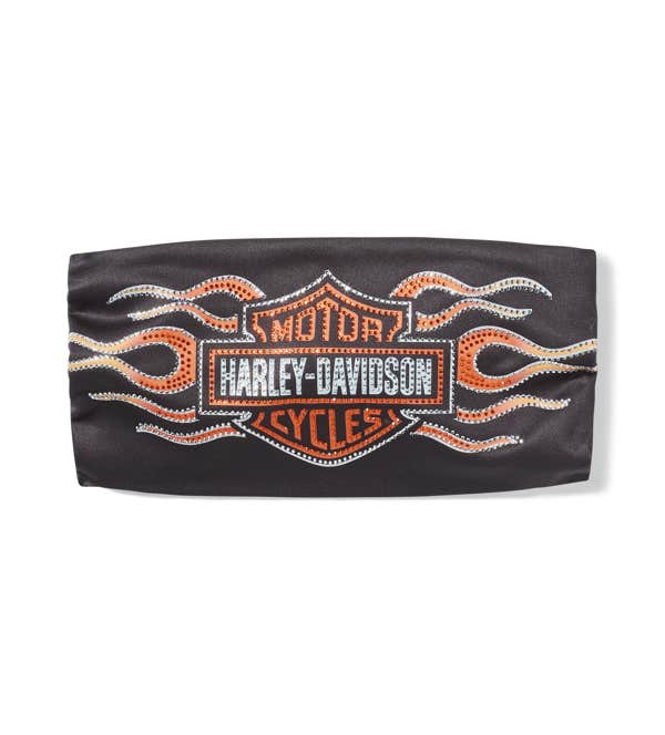 HARLEY-DAVIDSON WOMENS VINTAGE FLAMES HEADBAND
