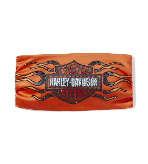 HARLEY-DAVIDSON WOMENS VINTAGE FLAMES HEADBAND