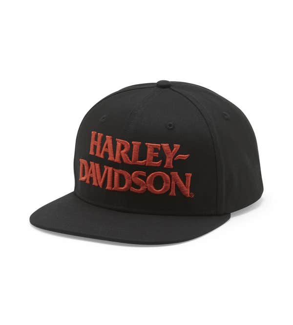 HARLEY-DAVIDSON MENS LIGHTNING EAGLE PANHEAD FITTED CAP