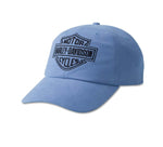 HARLEY-DAVIDSON WOMENS UTHENTIC BAR & SHIELD BASEBALL CAP