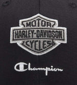 HARLEY-DAVIDSON MENS CHAMPION X HARLEY-DAVIDSON ADJUSTABLE BASEBALL CAP