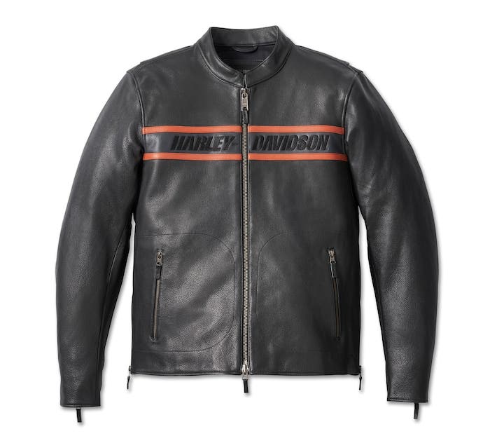 HARLEY-DAVIDSON MENS VICTORY LANE II LEATHER JACKET