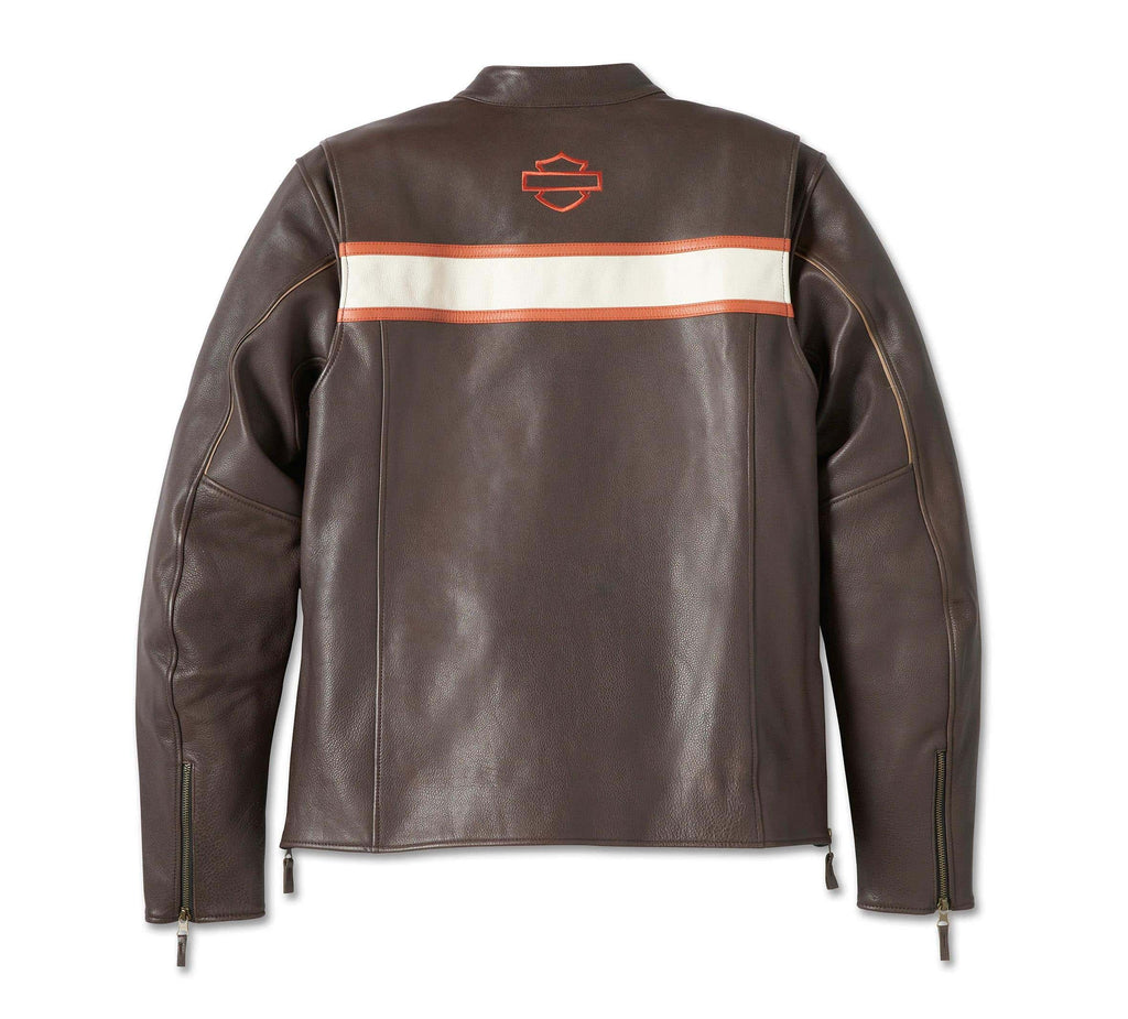 HARLEY-DAVIDSON MENS VICTORY LANE II LEATHER JACKET