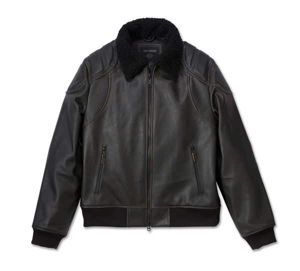 HARLEY-DAVIDSON MENS ACCOLADE LEATHER JACKET