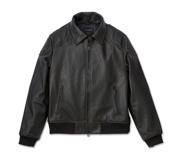 HARLEY-DAVIDSON MENS ACCOLADE LEATHER JACKET