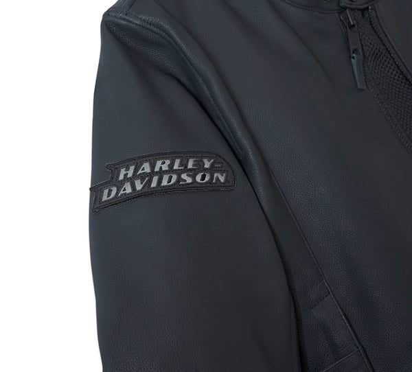 HARLEY-DAVIDSON PARADIGM TRIPLE VENT SYSTEM 2.0 LEATHER JACKET