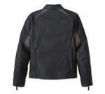 HARLEY-DAVIDSON MENS PARADIGM TRIPLE VENT SYSTEM 2.0 LEATHER JACKET