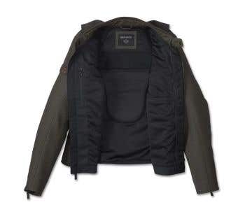 HARLEY-DAVIDSON MENS PARADIGM TRIPLE VENT SYSTEM 2.0 LEATHER JACKET