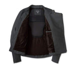 HARLEY-DAVIDSON MENS CITADEL SNAPTAB LEATHER JACKET