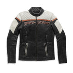 HARLEY-DAVIDSON WOMENS TRIPLE VENT MISS ENTHUSIAST II LEATHER JACKET