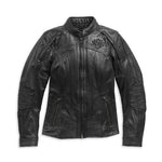 HARLEY-DAVIDSON WOMENS AURORAL II 3-IN-1 LEATHER JACKET