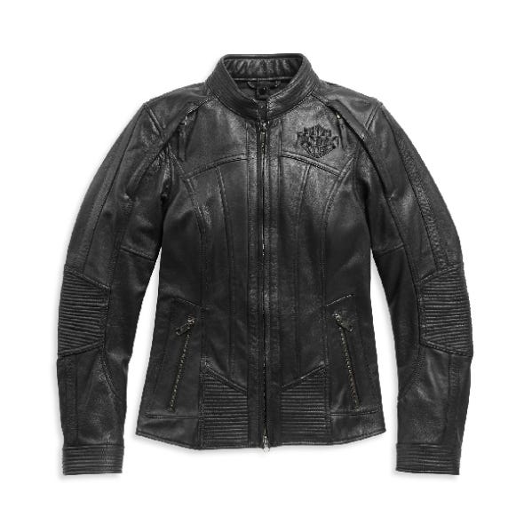 HARLEY-DAVIDSON WOMENS AURORAL II 3-IN-1 LEATHER JACKET