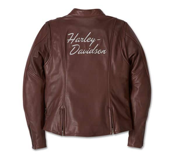 HARLEY-DAVIDSON WOMENS LINDEN LEATHER JACKET