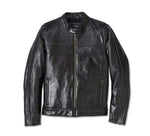 HARLEY-DAVIDSON MENS FLEX LAYERING SYSTEM CAF  RACER LEATHER JACKET OUTER LAYER