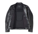 HARLEY-DAVIDSON MENS FLEX LAYERING SYSTEM CAF  RACER LEATHER JACKET OUTER LAYER