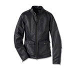 HARLEY-DAVIDSON WOMENS FLEX LAYERING SYSTEM CAPTAINS LEATHER JACKET OUTER LAYER