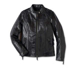 HARLEY-DAVIDSON WOMENS FLEX LAYERING SYSTEM CAF  RACER LEATHER JACKET OUTER LAYER