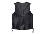 HARLEY-DAVIDSON MENS TRADITION II LEATHER VEST
