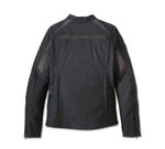 HARLEY-DAVIDSON WOMENS PARADIGM TRIPLE VENT SYSTEM 2.0 LEATHER JACKET