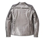 HARLEY-DAVIDSON WOMENS PARADIGM TRIPLE VENT SYSTEM 2.0 LEATHER JACKET