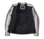 HARLEY-DAVIDSON WOMENS PARADIGM TRIPLE VENT SYSTEM 2.0 LEATHER JACKET
