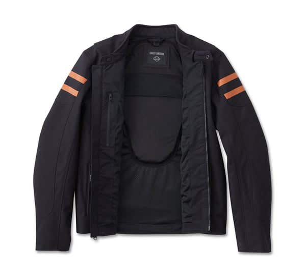 HARLEY-DAVIDSON MENS OVATION 3-IN-1 TEXTILE RIDING JACKET